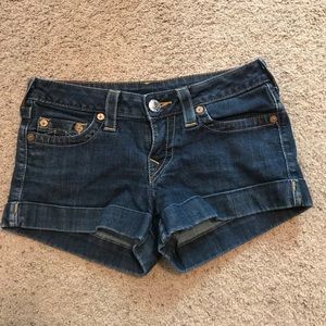 True religion size 27 shorts